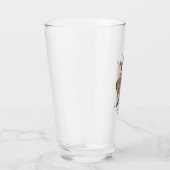 Verre Herd de cerfs de Virginie / Pint de manchot de pap (Droite)