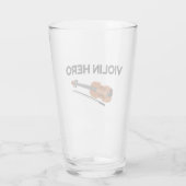 Verre Héros de violon (Dos)
