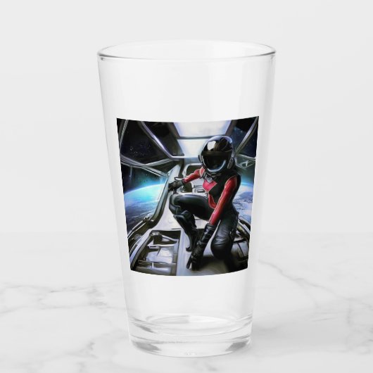 Verre Héros SF à bord du vaisseau spatial 2 (Devant)