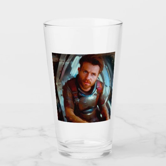 Verre Héros SF à bord du vaisseau spatial 4 (Devant)