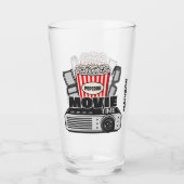 Verre Heure du film de nom personnalisé (Devant)