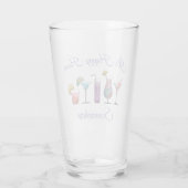 Verre Heure heureuse de cocktails d'été quelque part (Dos)