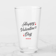 Heureuse Sainte-Valentin romantique Coeurs rouges