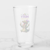 Verre Heureux Mardi Gras Alligator (Dos)