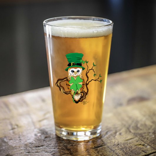 Verre Hibou irlandais