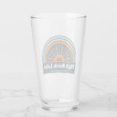 Verre High Rock Lake North Carolina Rainbow (Dos)