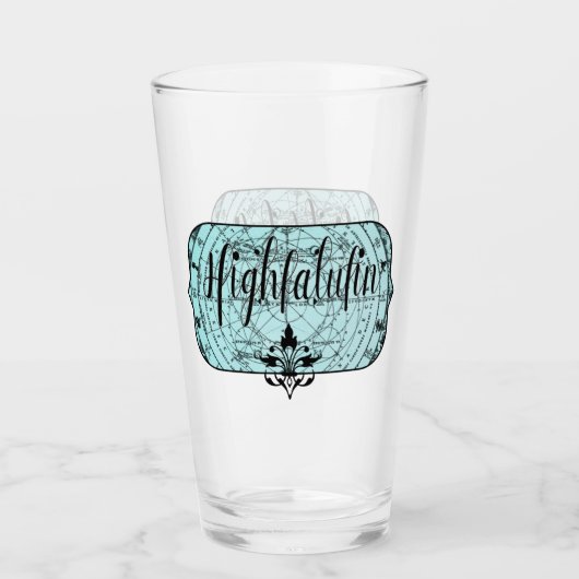 Verre Highfalutin - Argot à l'ancienne (Devant)