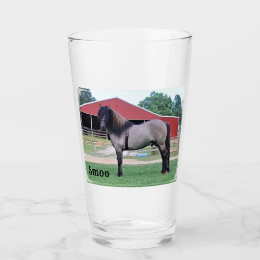 Verre Highland Pony (Devant)