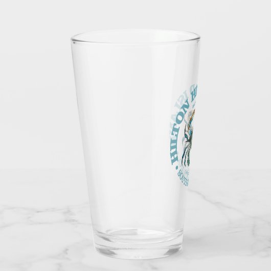 Verre Hilton Head (crabe bleu) (Droite)
