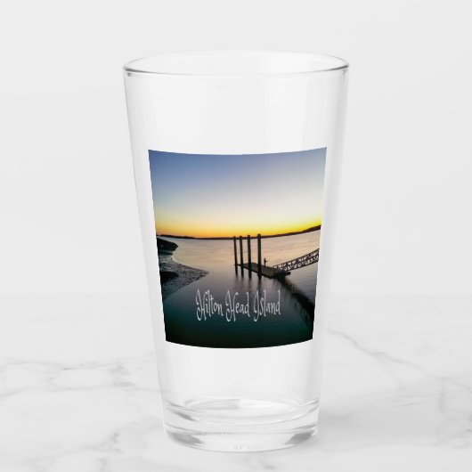 Verre Hilton Head Island Caroline du Sud (Devant)