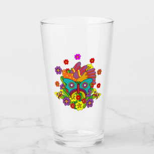 Verre Hippies - Hippy Flower Power - Hippies mignons - 1
