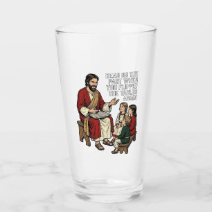 Verre Histoire drôle de la Bible Chemise vintage profess