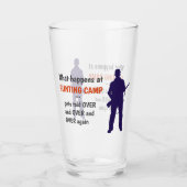 Verre Histoires de camps de chasse (Devant)