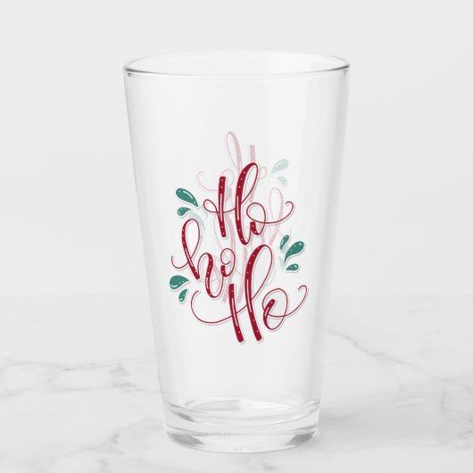 Verre Ho Ho Ho (Devant)