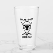 Verre Hockey Dads Boire Bière mignonne Drôle Sports Homm (Devant)