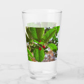 Verre Holly Feuilles II Vacances Nature Botanique (Dos)