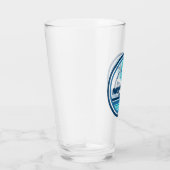 Verre Hollywood Beach Floride Palm Tree Birds (Droite)