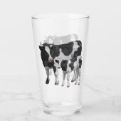 Verre Holstein Cow & Cute Calf (Dos)