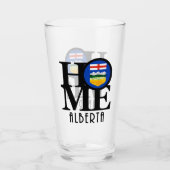 Verre HOME Alberta Canada (Devant)