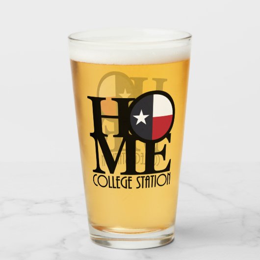 Verre HOME College Station (Dos (rempli))