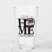 Verre HOME Weed California (Dos)