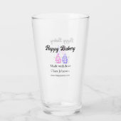 Verre Homemade bakery add your text name custom (Dos)