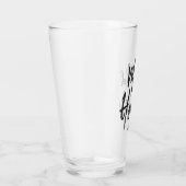 Verre Homme d'honneur| Style de script noir (Droite)