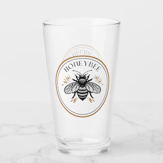 Verre Honey Bee (Devant)