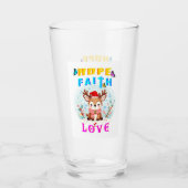 Verre Hope Faith Love (Devant)