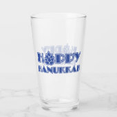 Verre Hoppy Hanoukka (Dos)