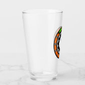 Verre Horloge orange (Droite)