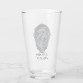 Verre HOUSE of the Dragon | Silver Dragon Crest (Dos)