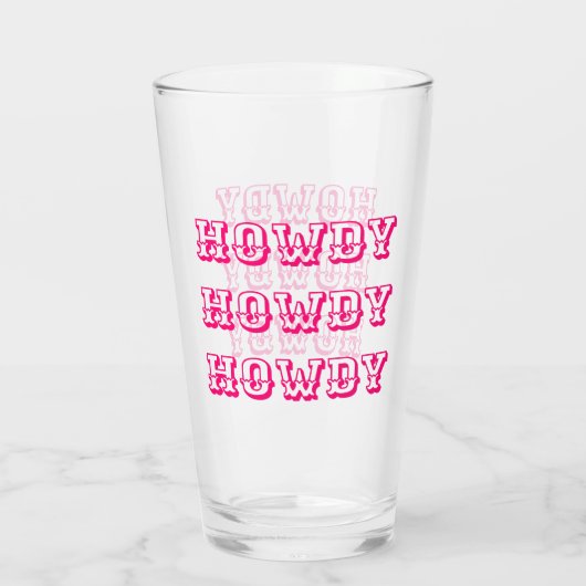Verre Howdy (Dos)