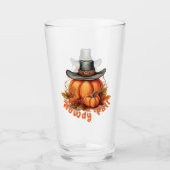 Verre Howdy Fall - Vibes d'automne rustiques (Devant)