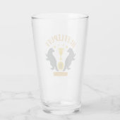 Verre HUFFLEPUFF™ Badger and Cup House Pride Graphisme (Dos)