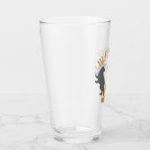 Verre HUFFLEPUFF™ Badger and Cup House Pride Graphisme (Droite)