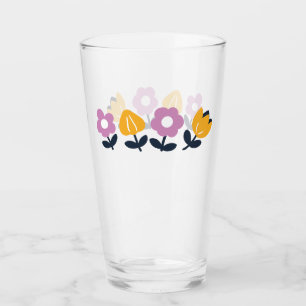 Verre Hugs d'avril et nez mouillé - partie florale