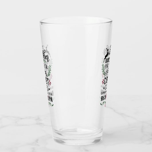 Verre Huit petits rennes (Gauche)