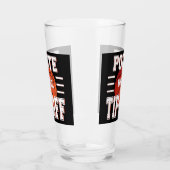 Verre Humour De Basket Polite Jusqu'Au Bout (Gauche)