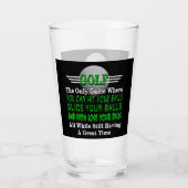 Verre Humour Golf Balls (Devant)