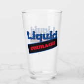 Verre Humour Liquid Courage (Dos)