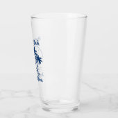 Verre Huntington Beach California Dark Blue (Gauche)