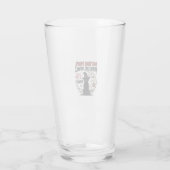 Verre Hurlements de chien Halloween minuit (Dos)
