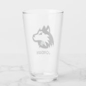 Verre Huskies du nord de l'Illinois (Dos)