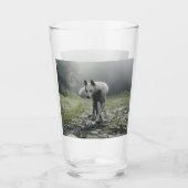 Verre Husky Sibérien Blanc (Devant)
