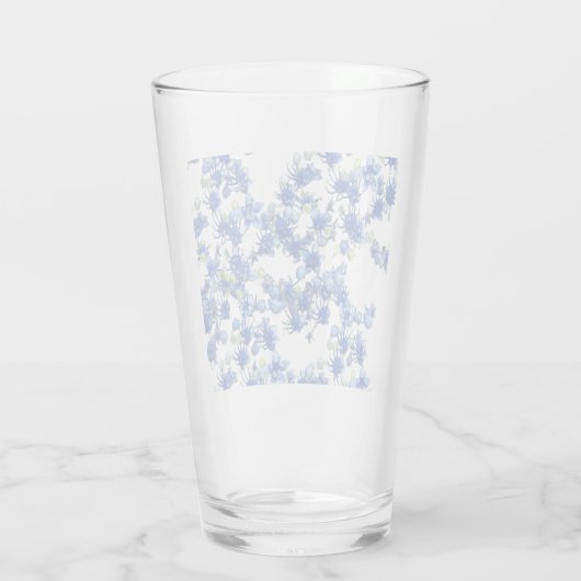 Verre Hydrangea (BGC transparent) (Dos)