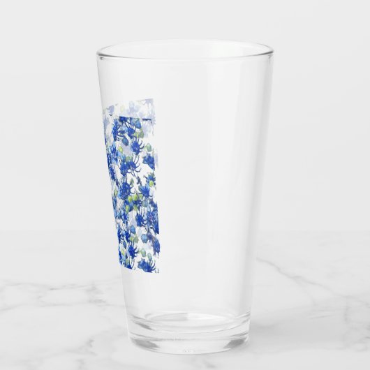 Verre Hydrangea (BGC transparent) (Gauche)
