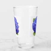 Verre Hydrangée bleue (Gauche)