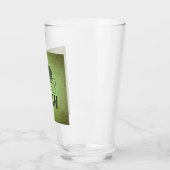 Verre I Heart Irish Shamrock Jour de la Saint Patrick bi (Gauche)