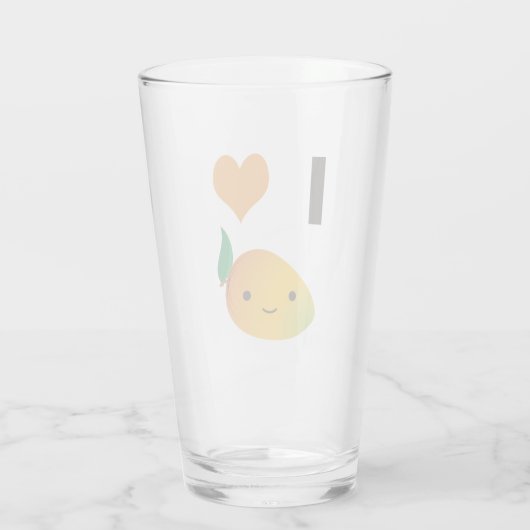 Verre I Heart Mango (Dos)